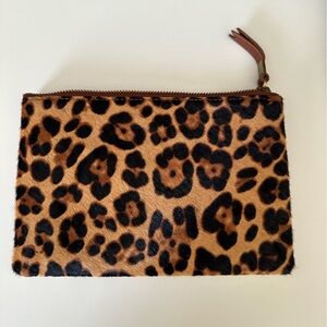 Madewell Leather Pouch Clutch